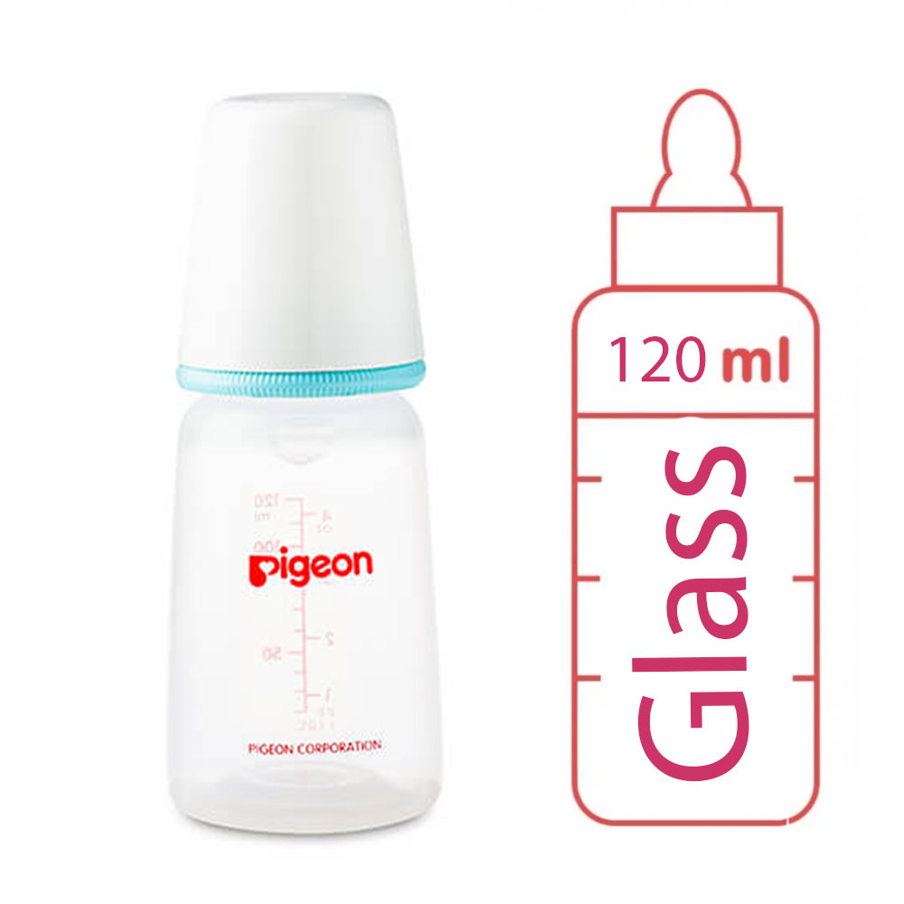GLASS BOTTLE SN WHITE 120 ML