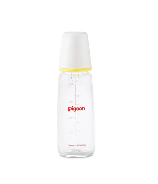 GLASS BOTTLE SN WHITE 200 ML
