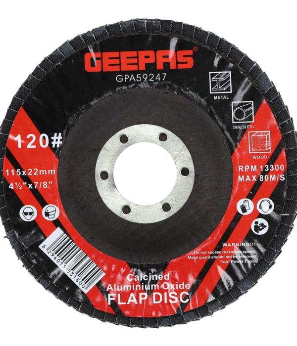 Flap Disc - 115x22.2mm P120 1x200