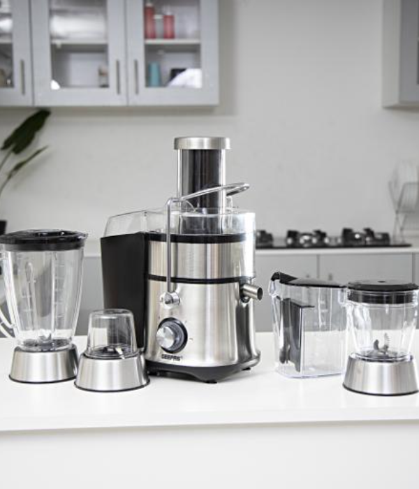 4In1S/S Juicr&Blndr/UnbrkLid&Jar/800W1X2