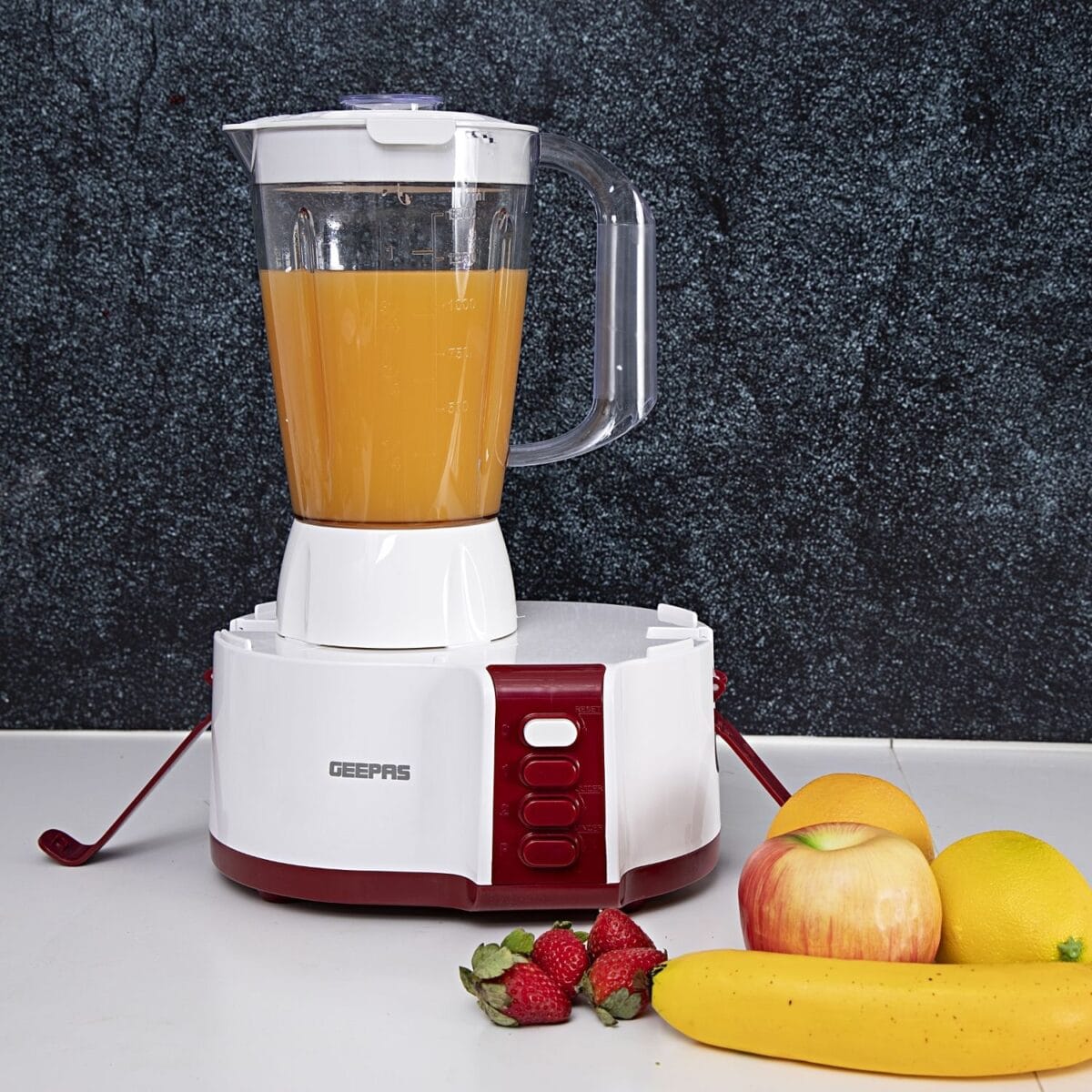 4In1Food Processor/2Spd/Safty Lck600w1x4