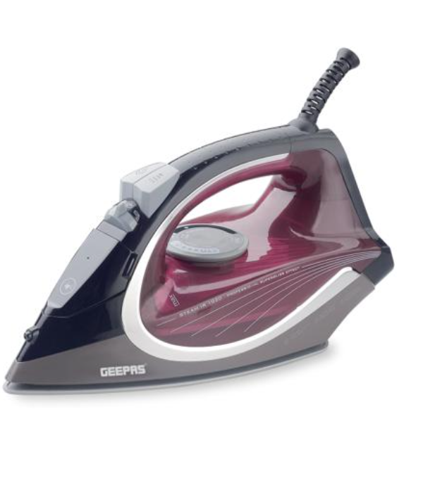 Steam Iron/Ceramic Soleplate 1x6