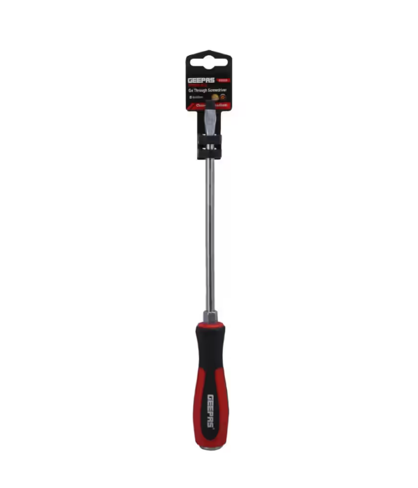 Screwdriver SL 8x200MM Metal Head 1X96