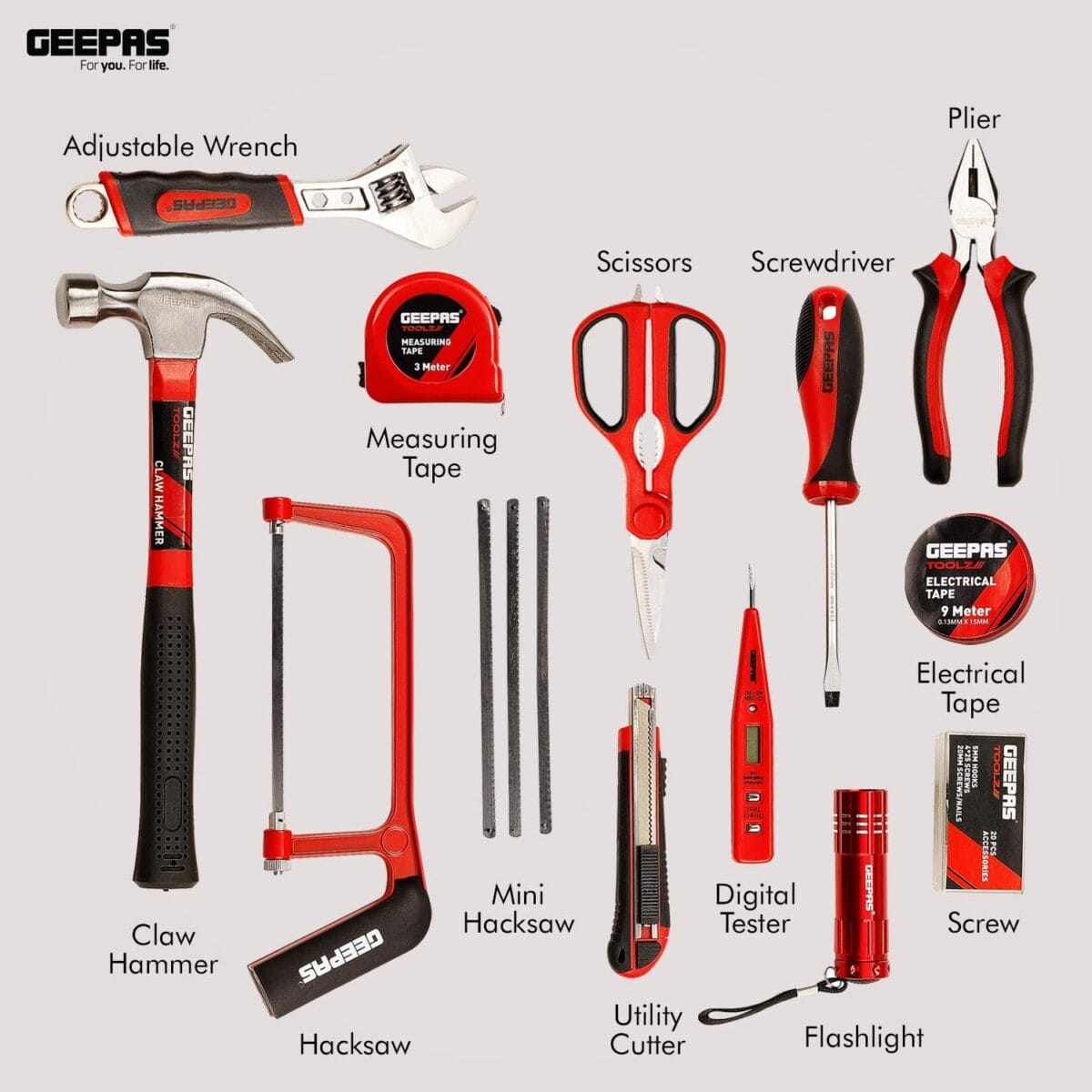 Combination Tool Set 1x6