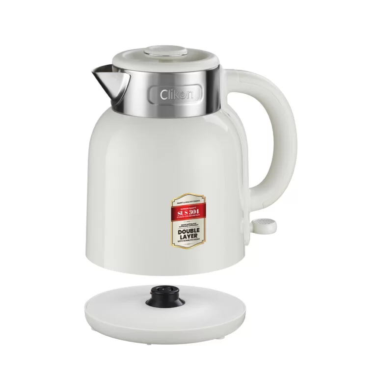 DOUBLE WALL ELETRIC KETTLE WITH SEAMLESS INSIDE 1.5L 1600W