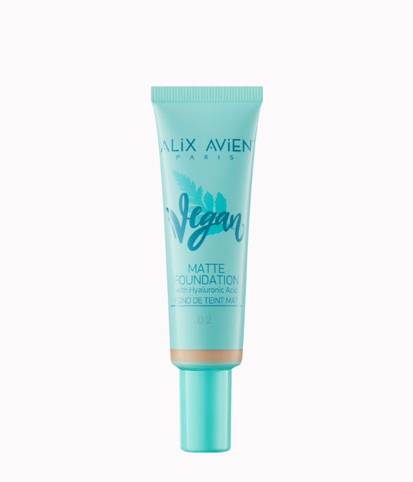 Alix Avien Vegan Matte Foundation With Hyaluronic Acid - Shade - 2