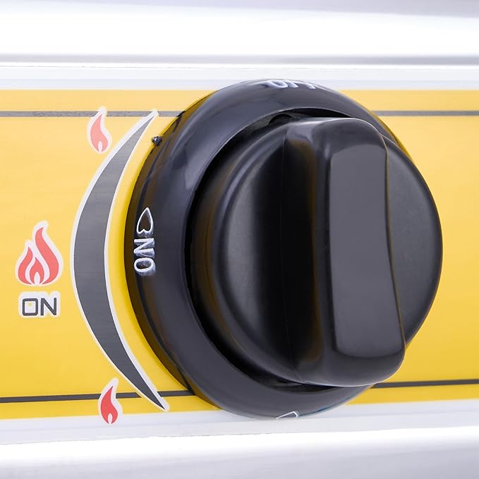 2 BURNER STAINLESS STEEL GAS STOVE