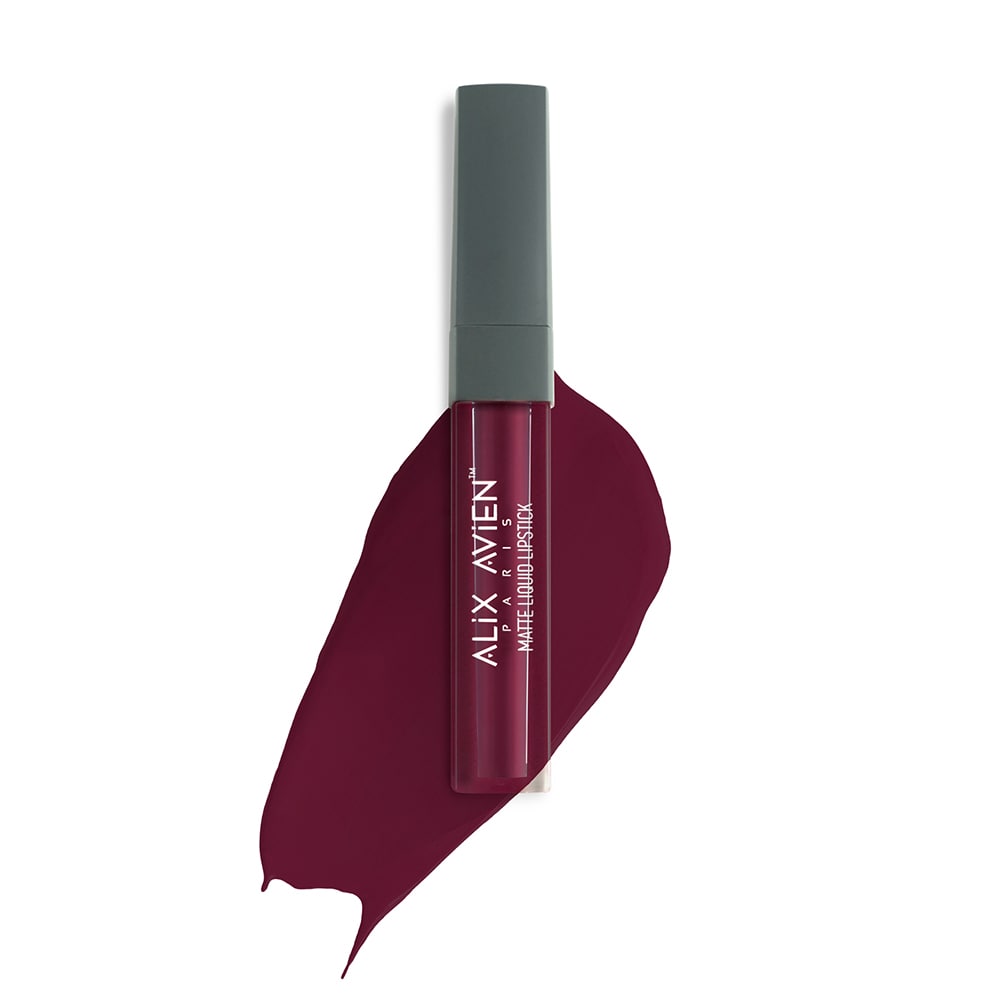 Alix Avien Matte Liquid Lipstick - Shade - 523 Berry Red