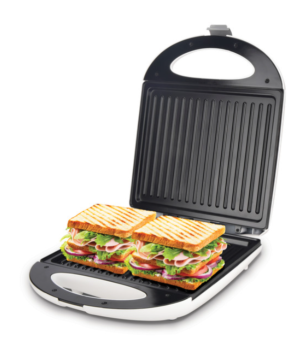 4 SLICE SANDWICH MAKER-GRILL PLATE-1400W