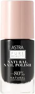 Astra Pure Beauty Natural Nail Polish - Shade - Black Rice