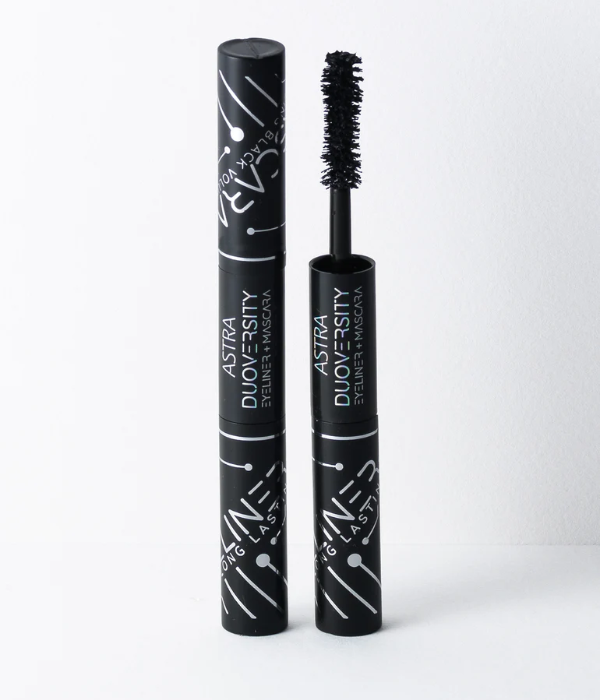 Astra Duoversity Eyeliner+Mascara - Shade - Black Mirror