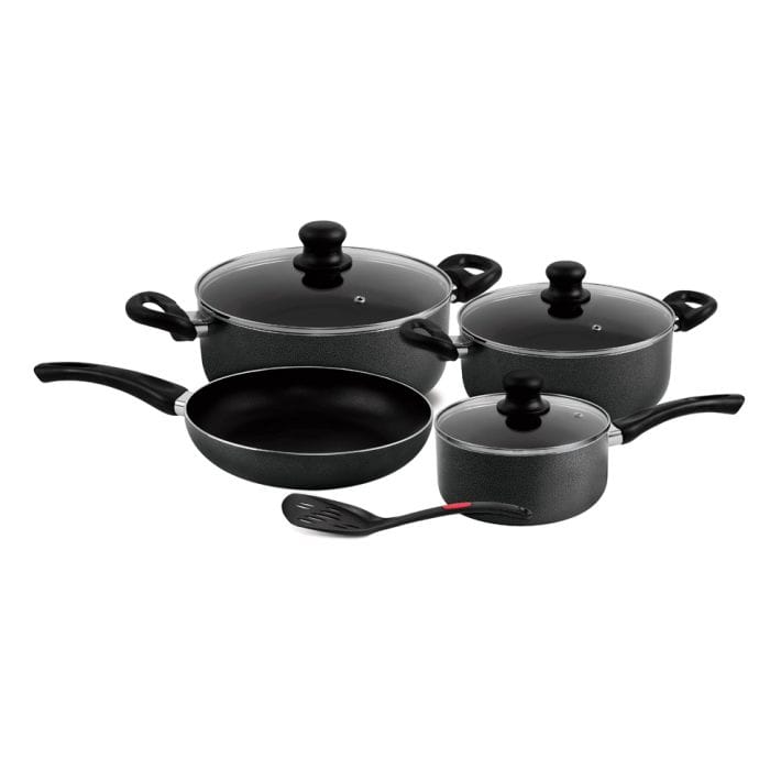 8 Pcs Non Stick Cookware Set 1X2