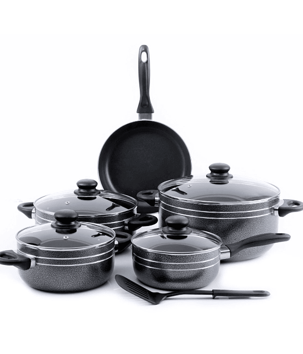 10Pc 3Layer Coating NS Cookware Set 1X2