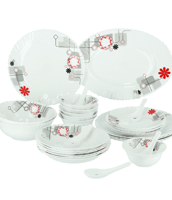 33 Pcs Opal Ware Dinner Set 1X1