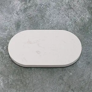 Marble Design Tray-Oval 1X4