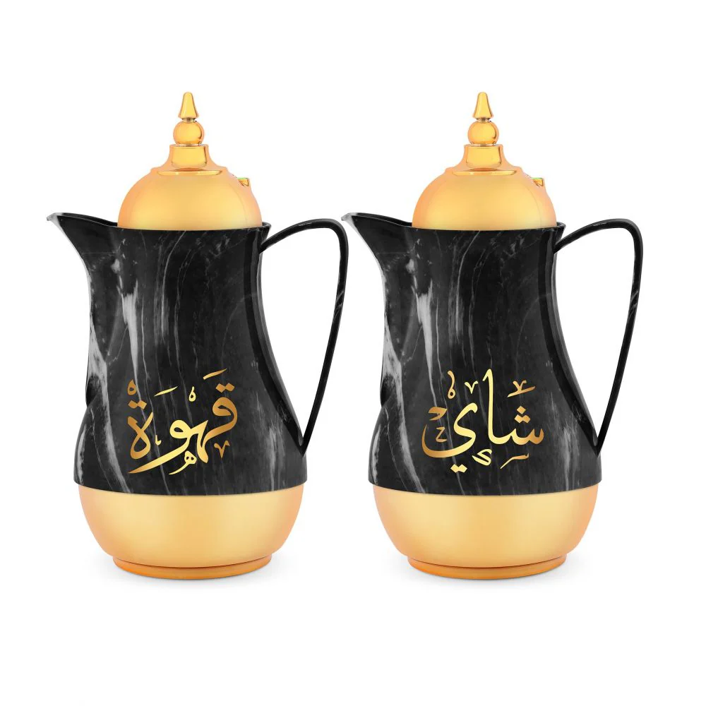 Royal Marble Tea&Cawa Flask (1L+1L) 1x6