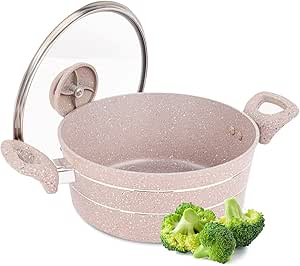 22,Granite Smart Caserole/G+Lid/Beige1X6