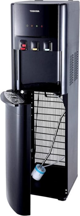 TOSHIBA WATER DISPENSER BOTTOM LOAD - BLACK