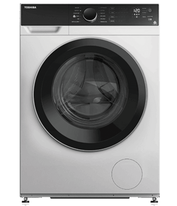 TOSHIBA FRONT LOADING WASHER  12 KG - WHITE COLOR
