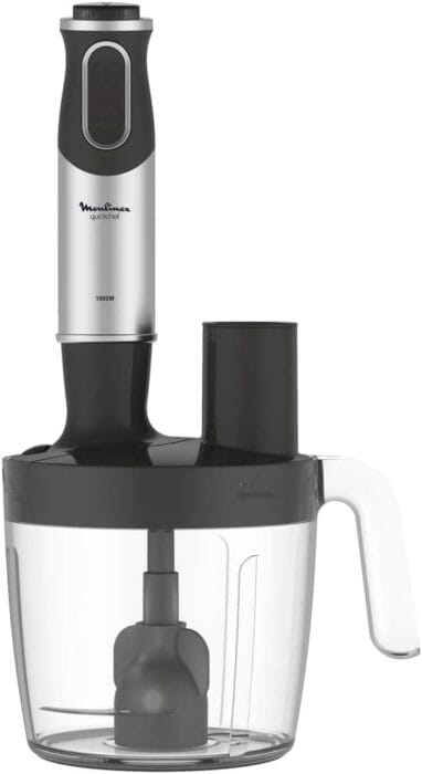 MOULINEX HAND BLENDER + CHOPPER BOWL, 1000 WATS, 4 BLADES