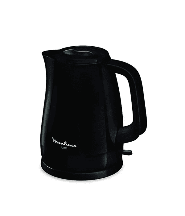MOULINEX PALSTI KETTLE 1.5 LITERS PLASTIC KETTLE,, BLACK COLOR