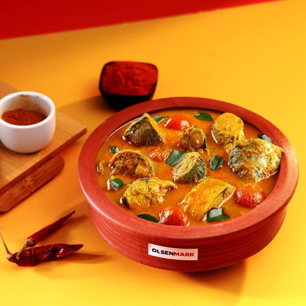 Traditnl Cokwr Fishcury PotFlat19cm1x12