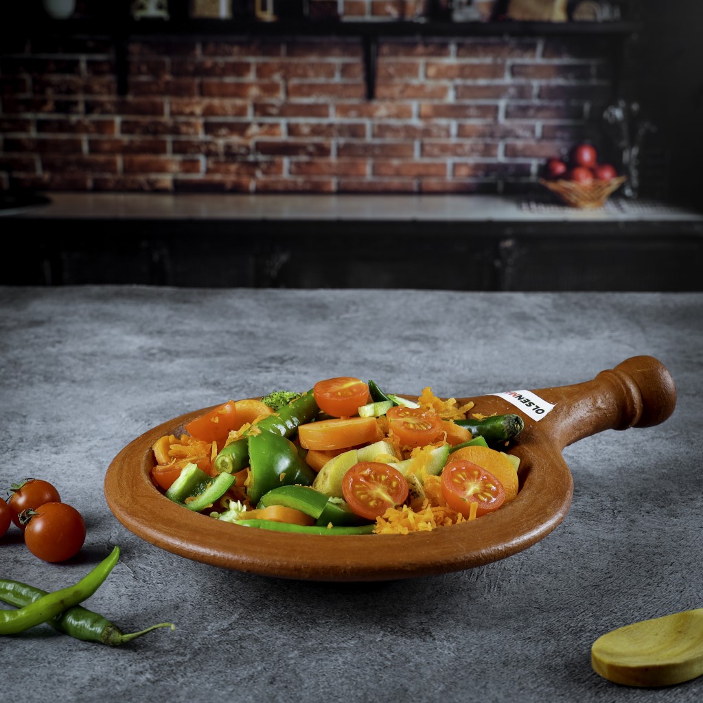 Clay Fry Pan -Flat 1x12