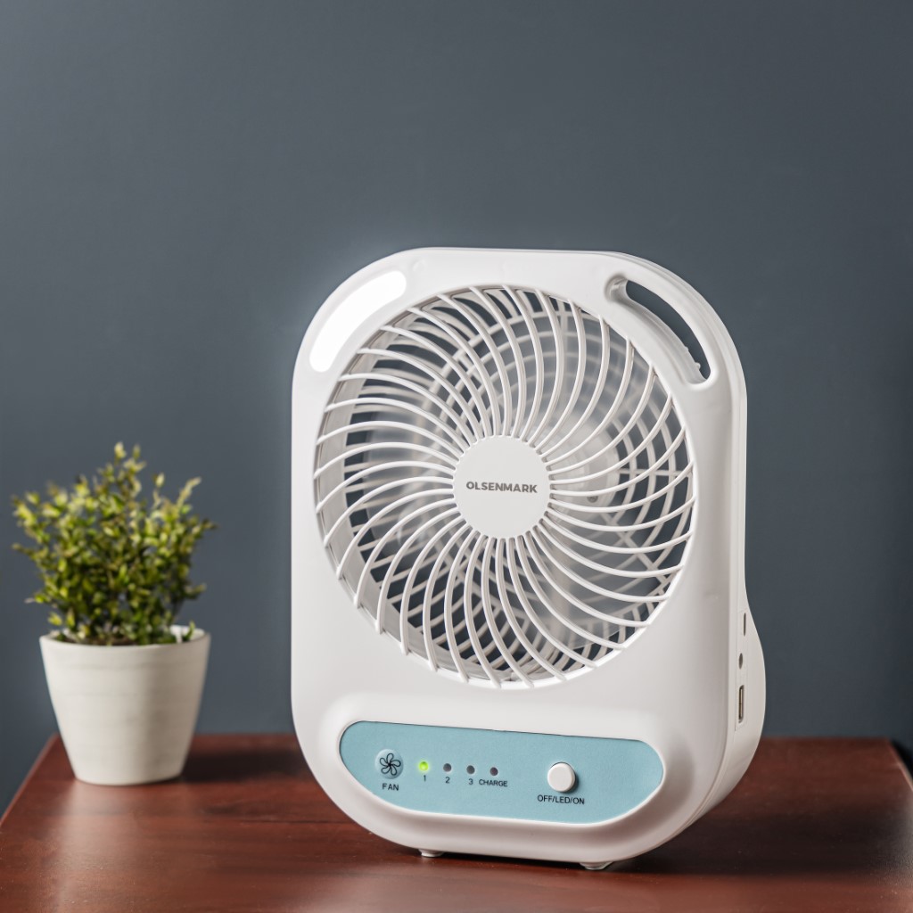 6" Inch reachargble fan 1X10