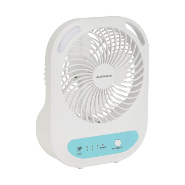 6" Inch reachargble fan 1X10