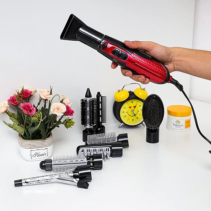 Olsenmark Multi Function Hair Styler – 9 In 1