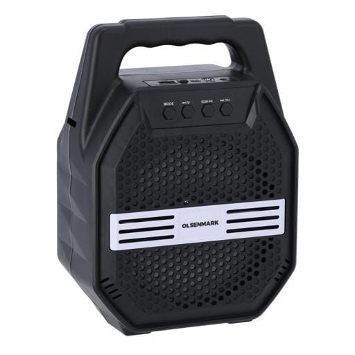 Speakr 6.5"Bt/Usb/Tf/Fm/Tws//LedLigt1x24