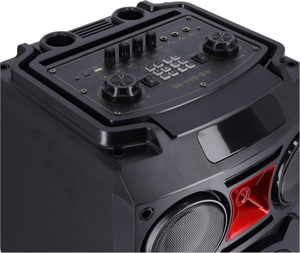 10"Hifi ProfnlSpk/Bt/MicUsb/Fm/Rmt/Tf2x1