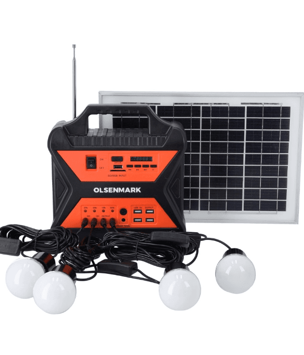 Portable Solar Power Station, Charging Station Box, Solar Generator for Indoor and Outdoor