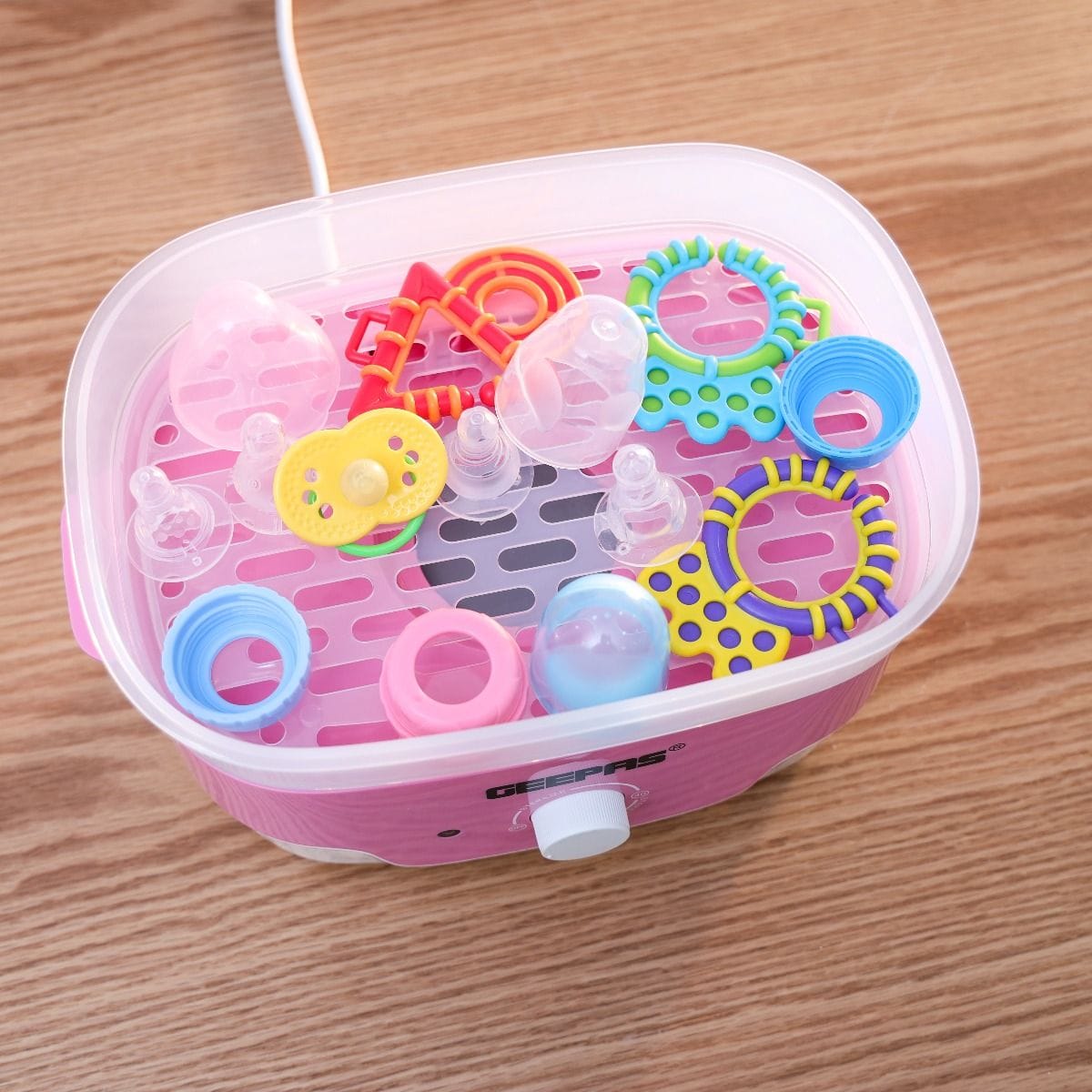 Baby Bottle Sterilizr/6Bottles/Dryng 1x2