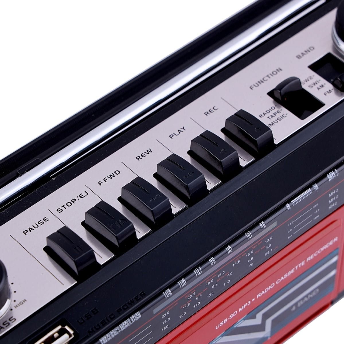 RCR Player/USB/SD/Radio/Record/BT 1X8