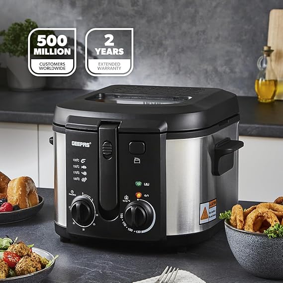 Deep Fryer/3Ltr/SS body/Timer 1x2