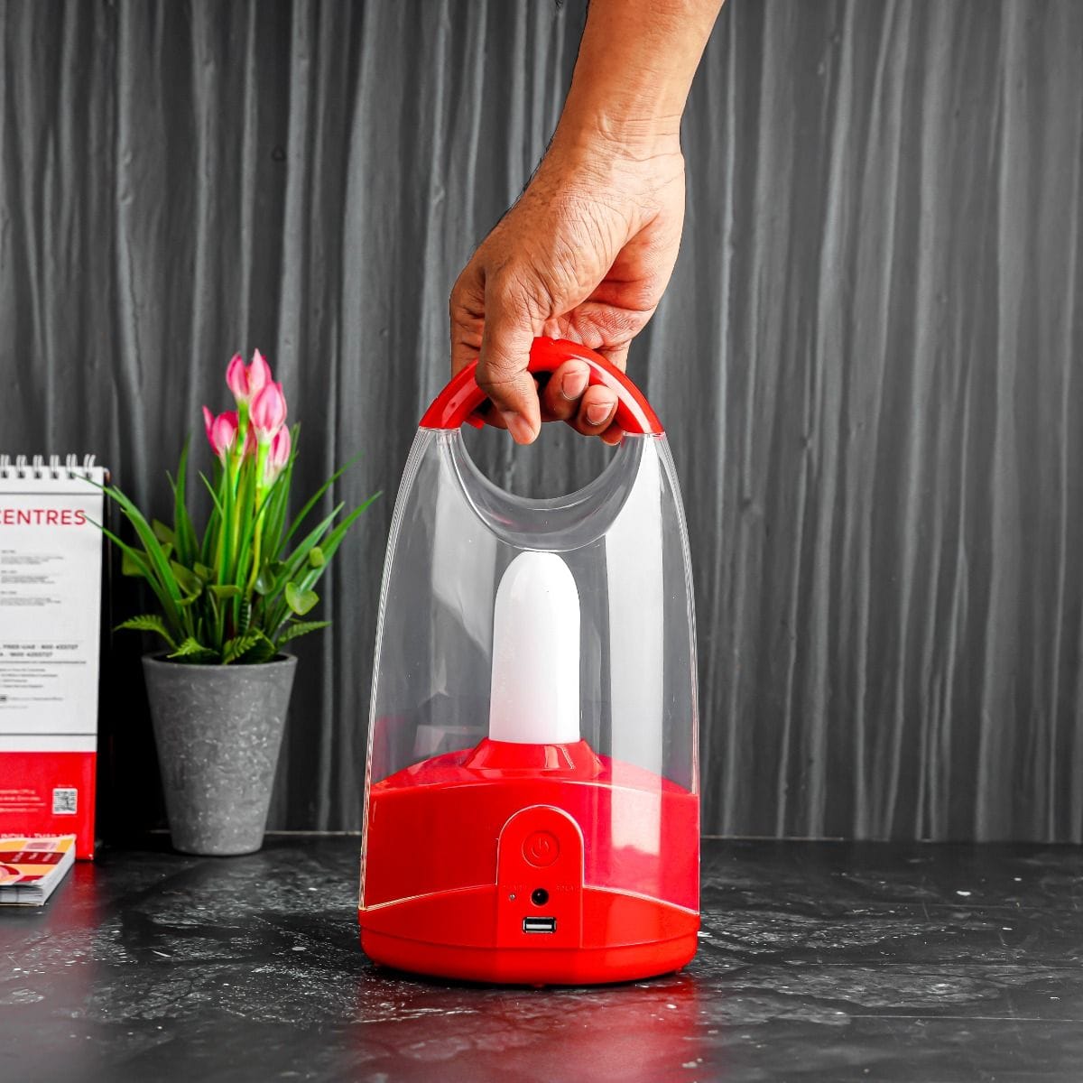 Rech Emergncy Lantern/60Pcs Smd Led 1x12