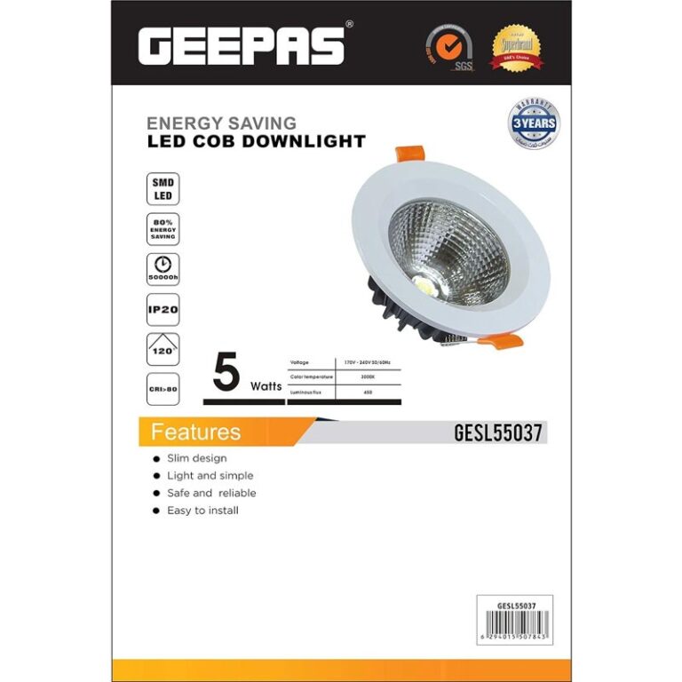 Energy saving Led Cob Downlight/5w 1x20