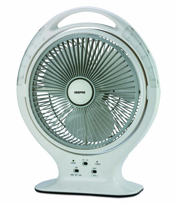 14" Rechargeable Fan With 20Led 1X2