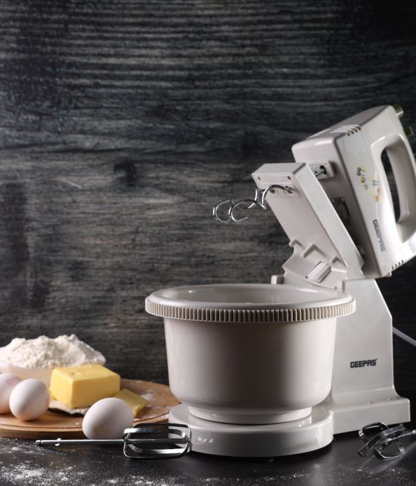 Hand Mixer/Stand & Rotating Bowl 1X6