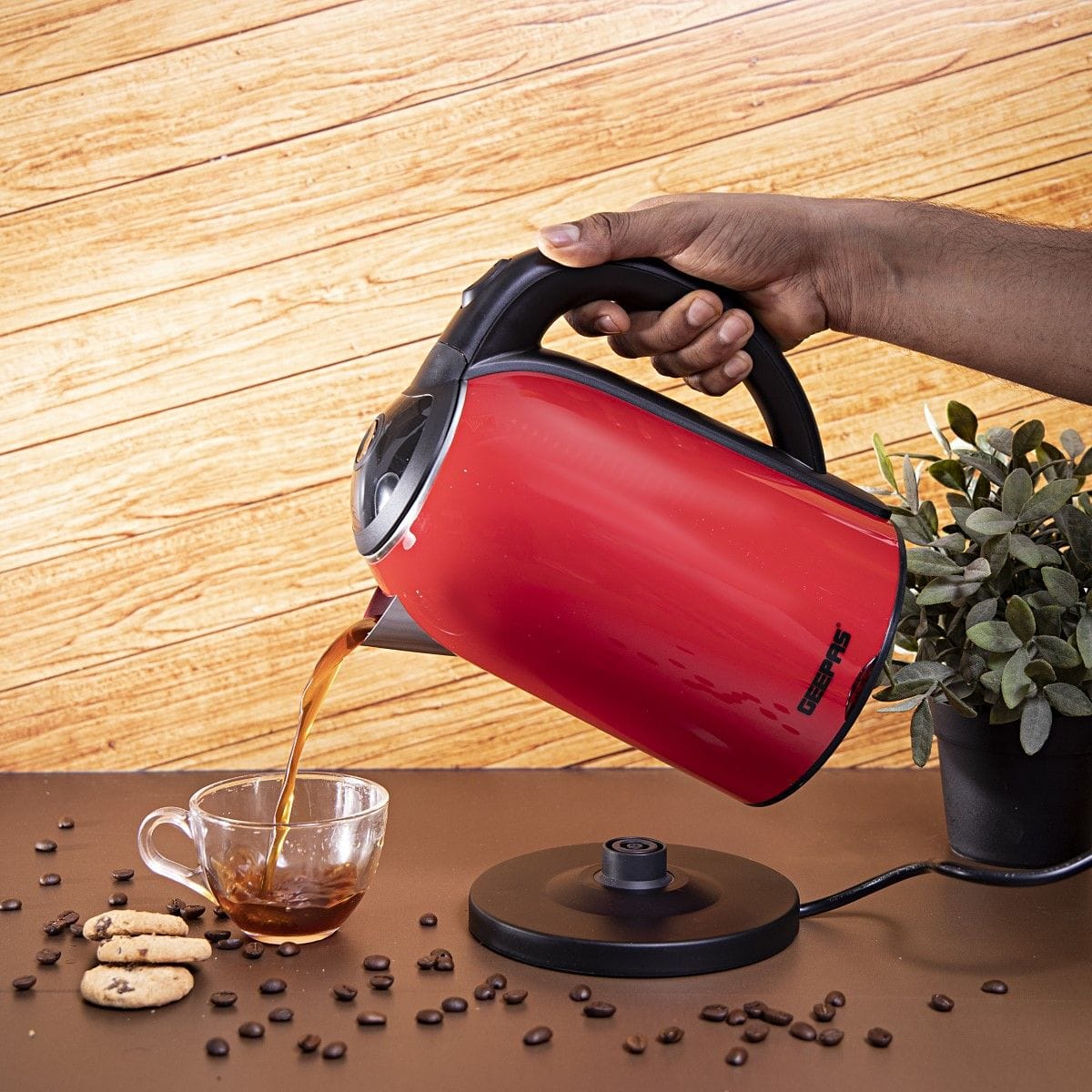 Double Layer Electric Kettle/1.7L 1X12