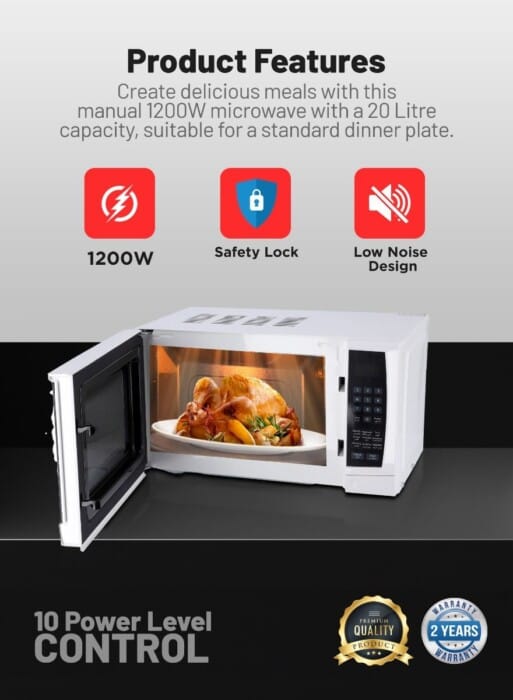 Digital Microwave Oven 20 Ld 1x1