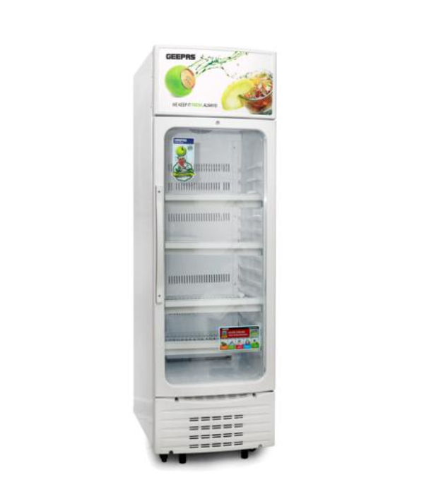 Vertcal Show Case Frdge/380L/Fan/Nofrost