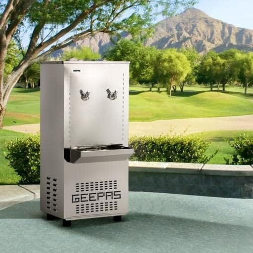 SS WATER COOLER 25 GLN 2 TAP
