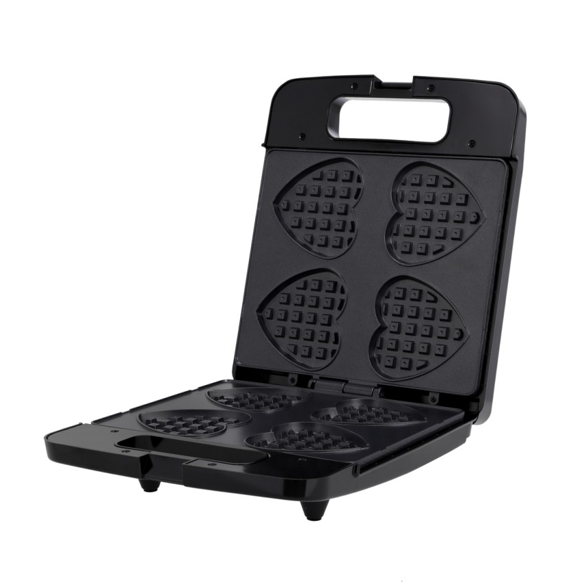 N/S Heart Waffle Maker/4-Pcs /1400W1X4