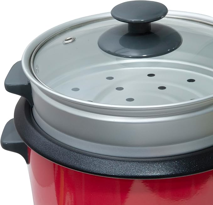 1.0 LITRE RICE COOKER WITH STEAMER