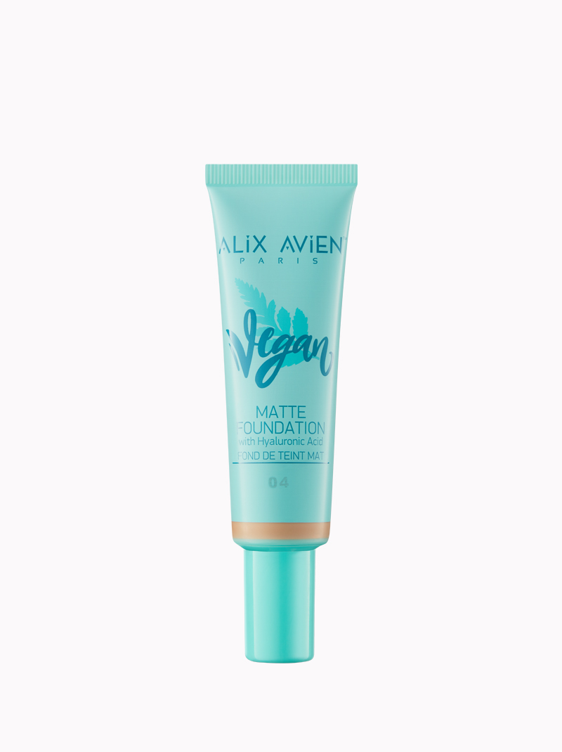 Alix Avien Vegan Matte Foundation With Hyaluronic Acid - Shade - 4