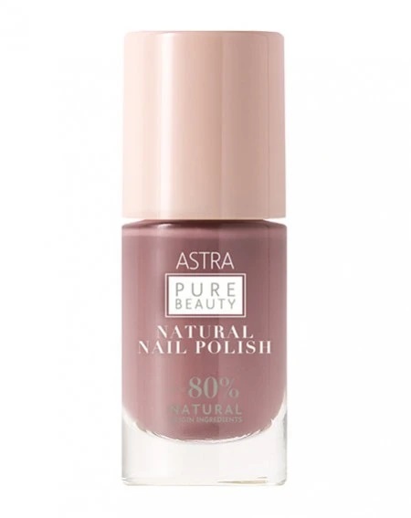 Astra Pure Beauty Natural Nail Polish - Shade - Grand Plum