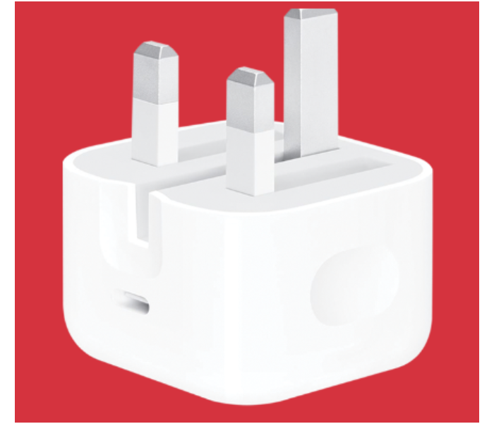 Nyork HA-692 UK Standard 3 Pin 20W Travel Power Adapter – White