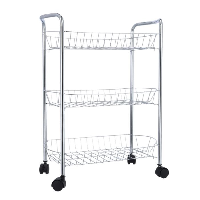 3Layer Storage Rack-Iron (50x27x62CM)1X6